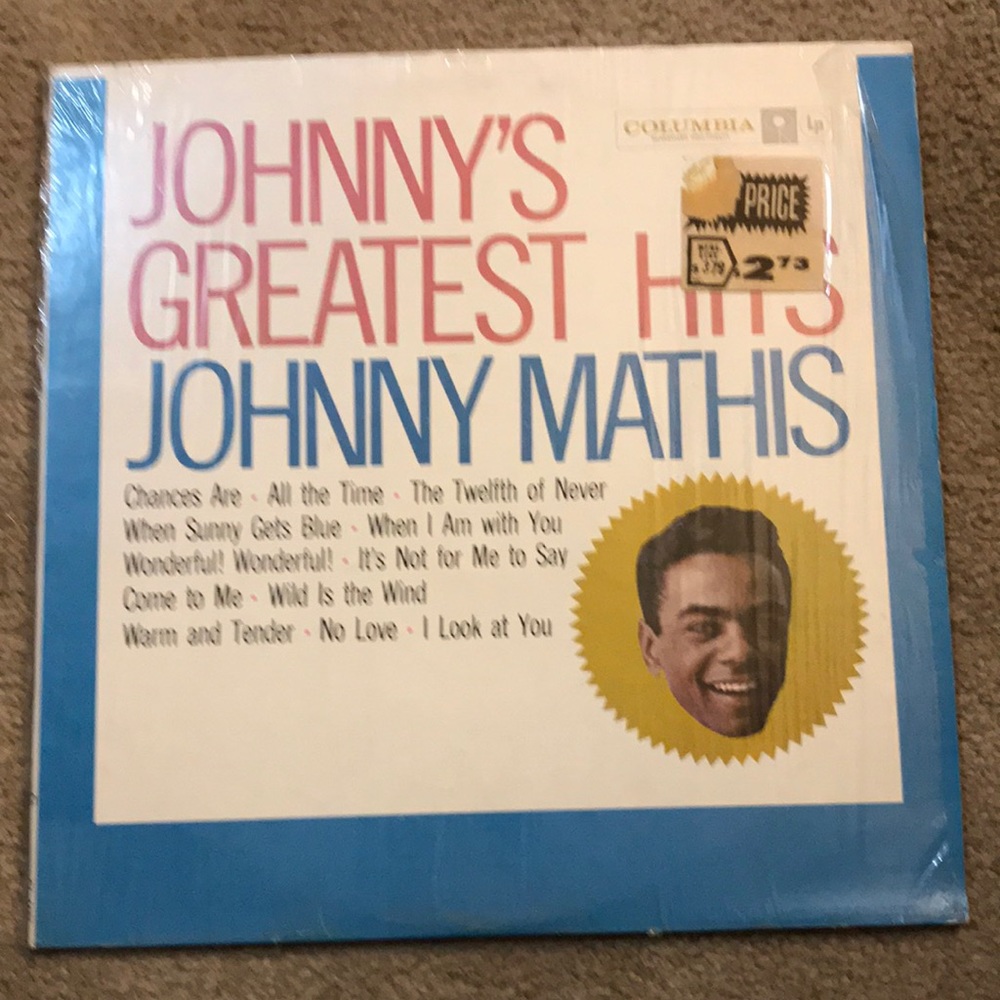 Johnny Mathis Greatest Hits Vinyl LP